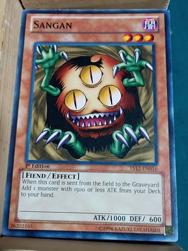 Sangan ys12 en016 starter - ys12-en016, deck
