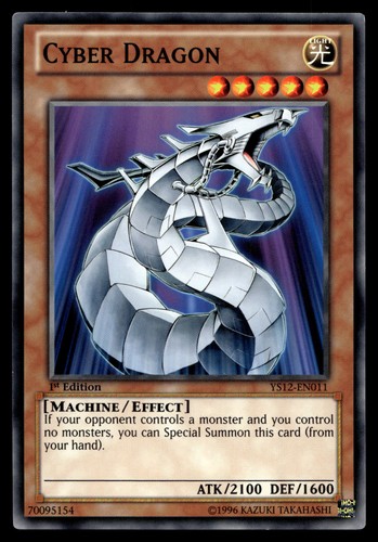 Cyber dragon ys12 en011 - cyber,