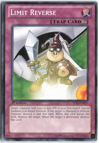 Yugioh limit reverse - -,