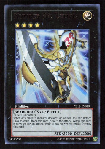 Numero 39 utopia - yu-gi-oh, 39: