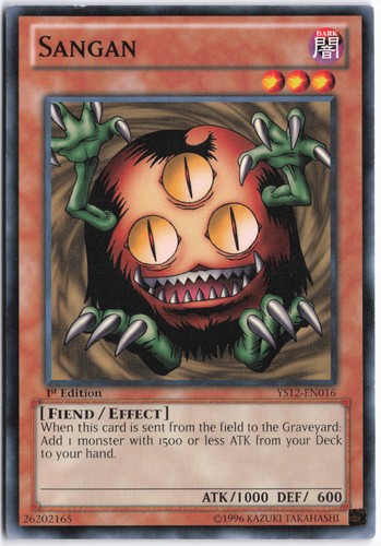 Yugioh sangan ys12 en016 - sangan, 1°