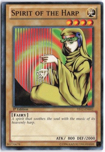 Yugioh spirito dell arpa - yugioh,
